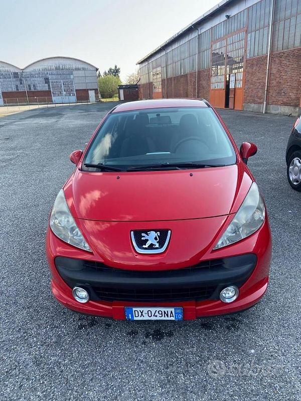 Usata Peugeot 207 Sport 75 CV (55 kW) 2009 Rosso Berlina