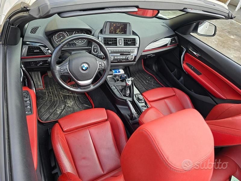 Usata BMW 218 Sport Line 150 CV (110 kW) 2016 Bianco Cabrio