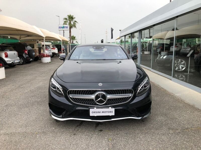 Usata Mercedes S400 367 CV (269 kW) 2017 Blu Coupé