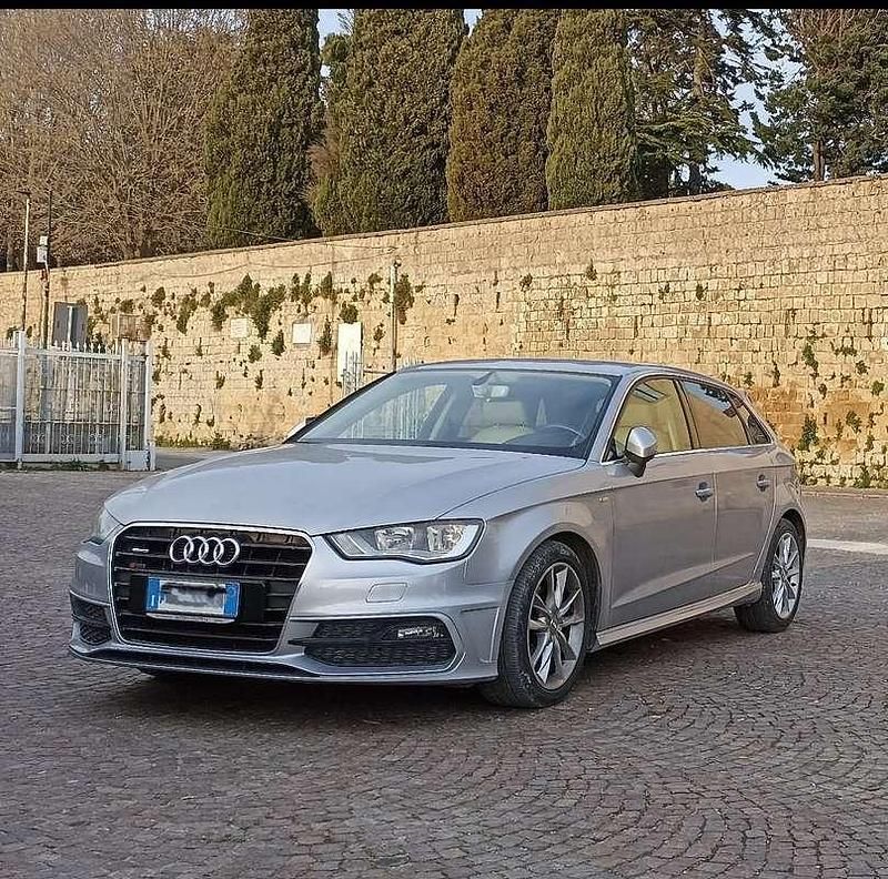 Usata Audi A3 S-Line 110 CV (80 kW) 2015 Argento Berlina