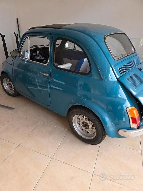 Blu Usata 1970 Fiat 500 Due volumi | 6900 € - Immagine 1/4