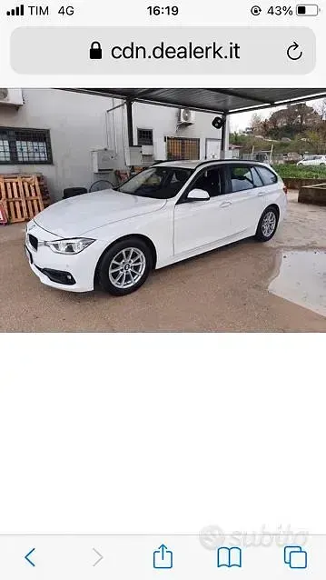 Usata BMW 318 150 CV (110 kW) 2017 Bianco Station wagon