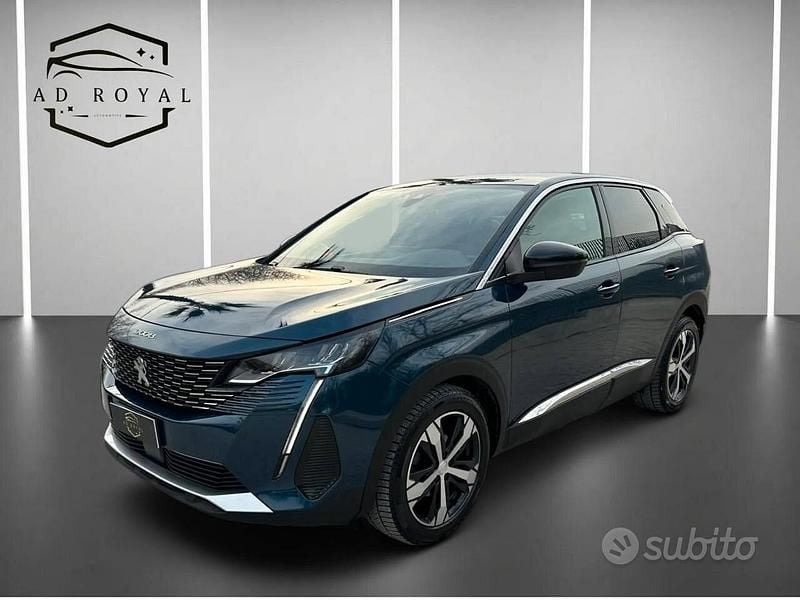 Usata Peugeot 3008 Allure 130 CV (95 kW) 2022 Blu SUV