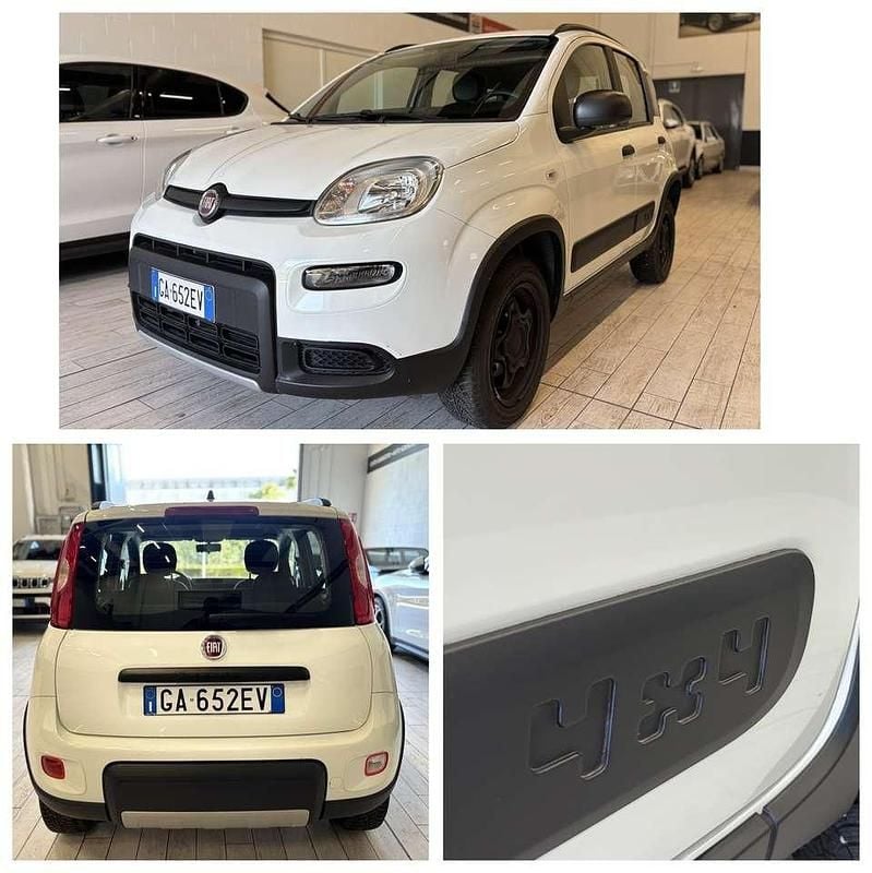 Usata Fiat Panda 4x4 84 CV (61 kW) 2020 Bianco gelato Utilitaria