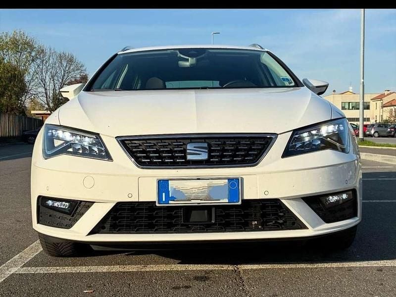 Usata Seat Leon ST XCELLENCE 116 CV (85 kW) 2018 Bianco Station wagon