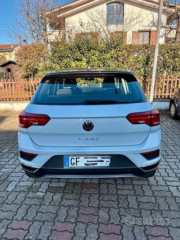 Usata VW T-Roc Style 150 CV (110 kW) 2021 Bianco SUV