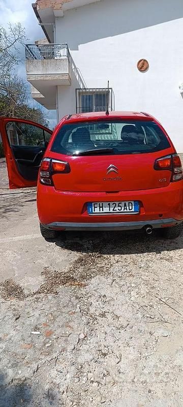 Usata Citroën C3 75 CV (55 kW) 2017 Rosso Utilitaria