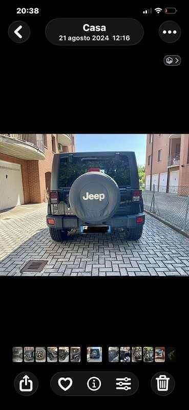 Usata Jeep Wrangler Sahara 200 CV (147 kW) 2012 SUV