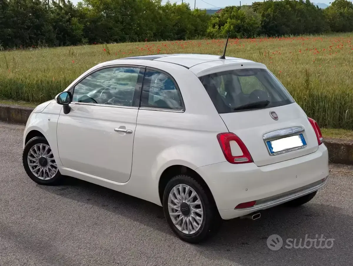 Usata Fiat 500 Lounge 69 CV (50 kW) 2019 Bianco Berlina