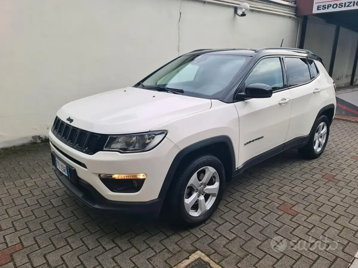Usata Jeep Compass 140 CV (102 kW) 2018 Bianco SUV