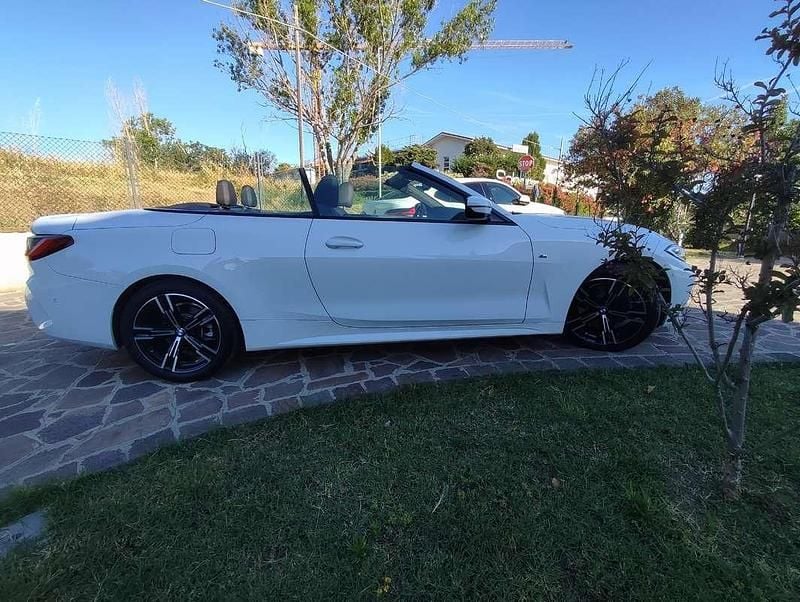 Usata BMW 420 M Sport 190 CV (139 kW) 2021 Bianco Cabrio