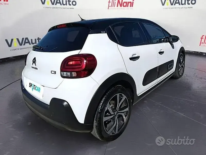 Usata Citroën C3 110 CV (80 kW) 2023 Bianco Utilitaria