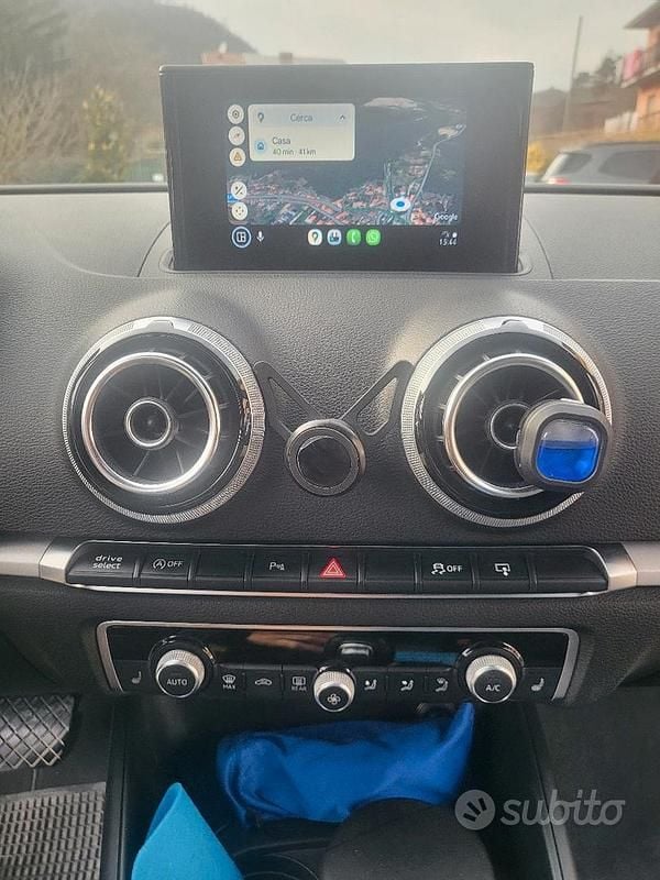 Usata Audi A3 150 CV (110 kW) 2015 Nero Berlina