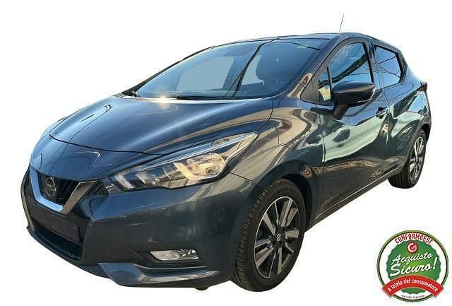 Usata Nissan Micra N-Connecta 90 CV (66 kW) 2017 Grigio Utilitaria