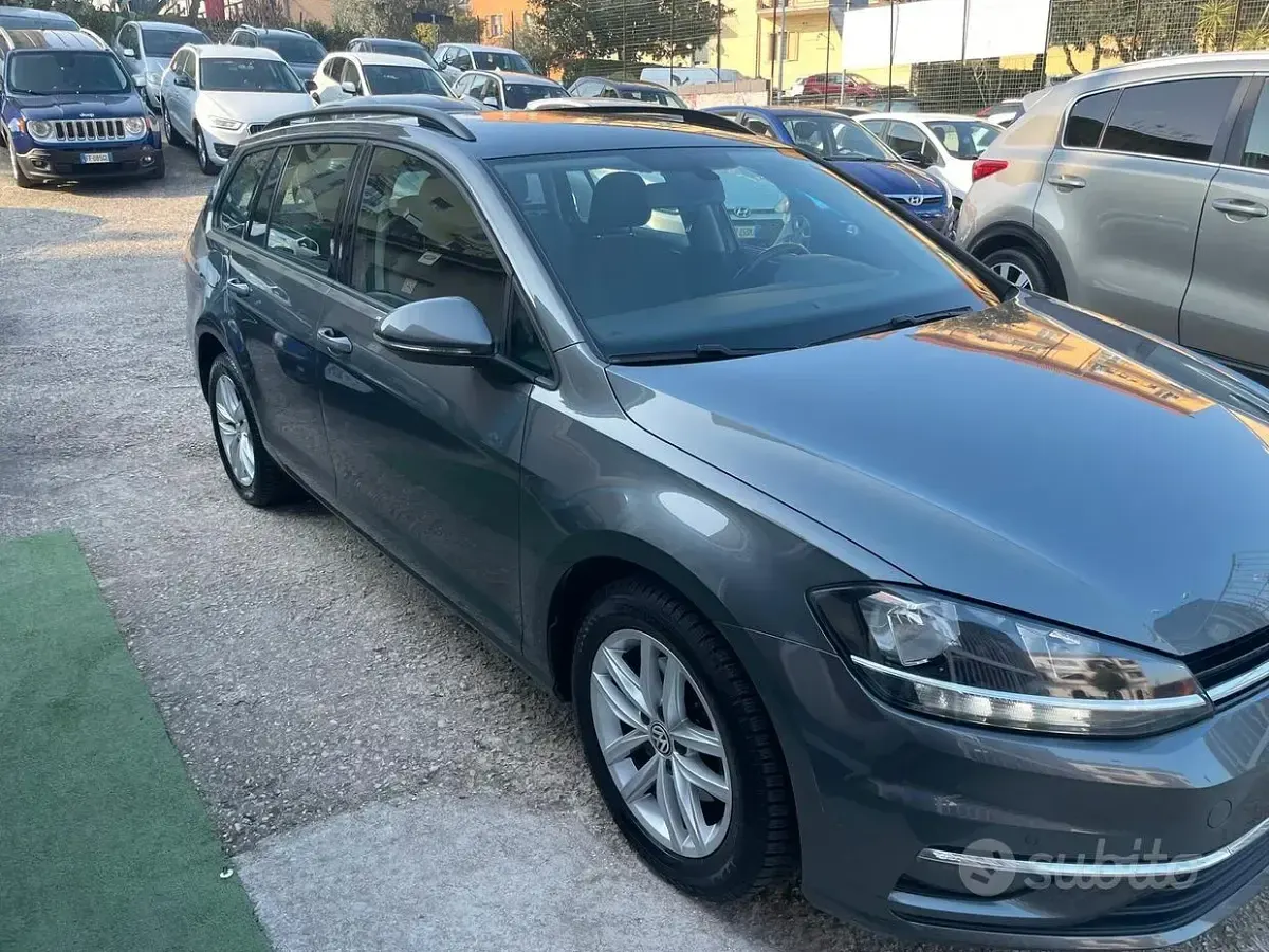 Usata VW Golf VII Executive 115 CV (84 kW) 2019 Grigio Station wagon