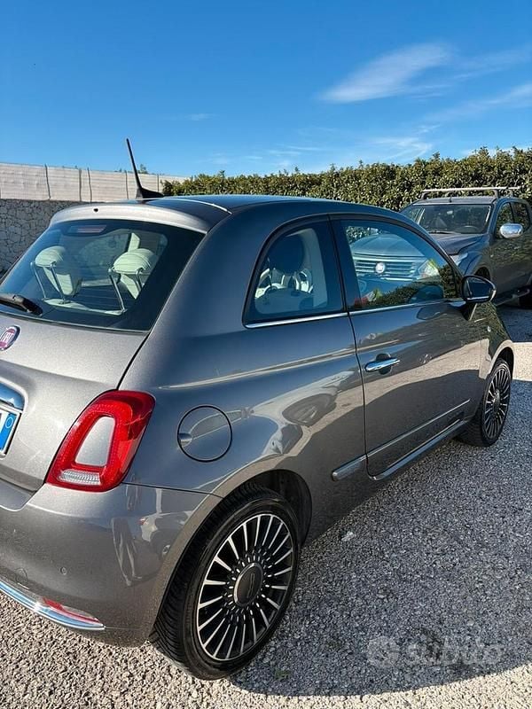 Usata Fiat 500 Lounge 69 CV (50 kW) 2018 Grigio Berlina