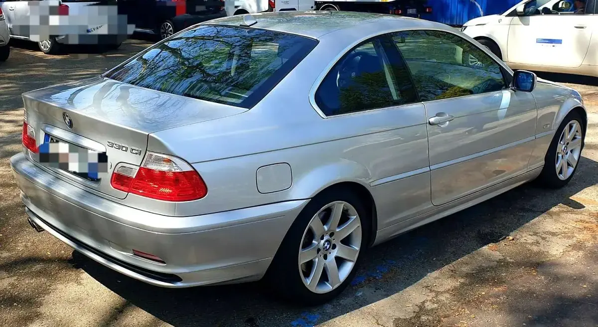 Usata BMW 330 M Sport 231 CV (169 kW) 2002 Argento Coupé