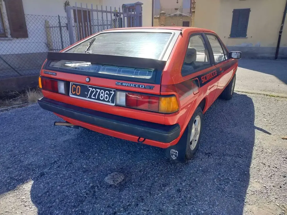 Usata VW Scirocco GT 60 CV (44 kW) 1983 Rosso Coupé