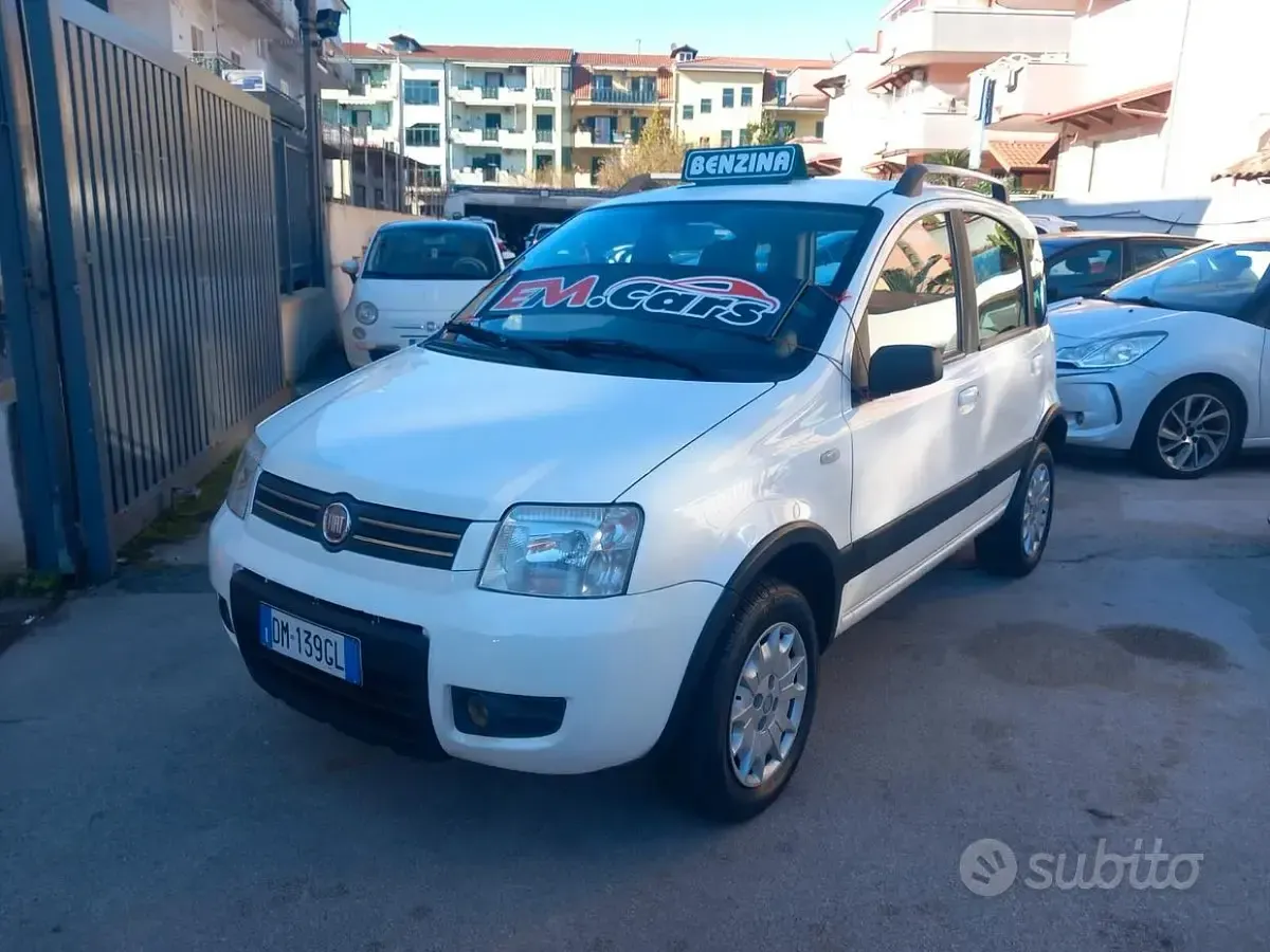 Occasion Fiat Panda 4x4 Climbing 60 ch (44 kW) 2009 Blanc Citadine