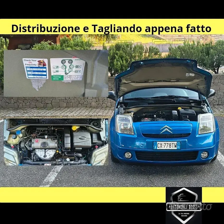 Usata Citroën C2 Exclusive 60 CV (44 kW) 2005 Blu Utilitaria