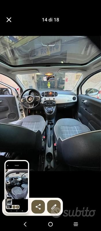 Usata Fiat 500 Riva 2016 Bianco Utilitaria