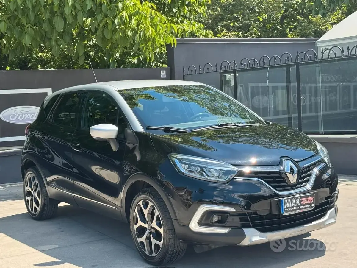 Usata Renault Captur 90 CV (66 kW) 2019 Nero SUV