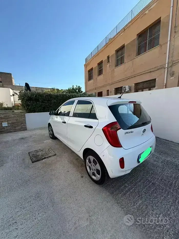 Usata Kia Picanto 2011 Bianco Utilitaria