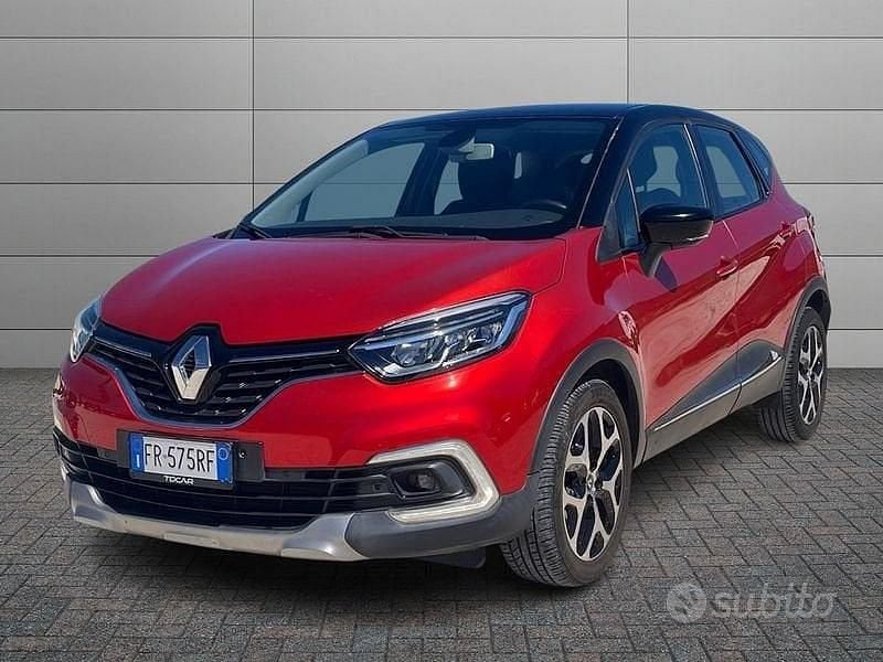 Usata Renault Captur Initiale 90 CV (66 kW) 2018 Rosso SUV