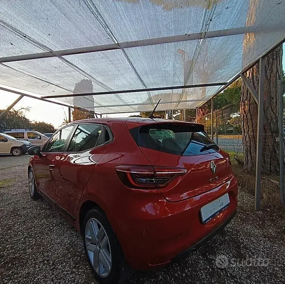 Usata Renault Clio V 65 CV (47 kW) 2021 Rosso Berlina