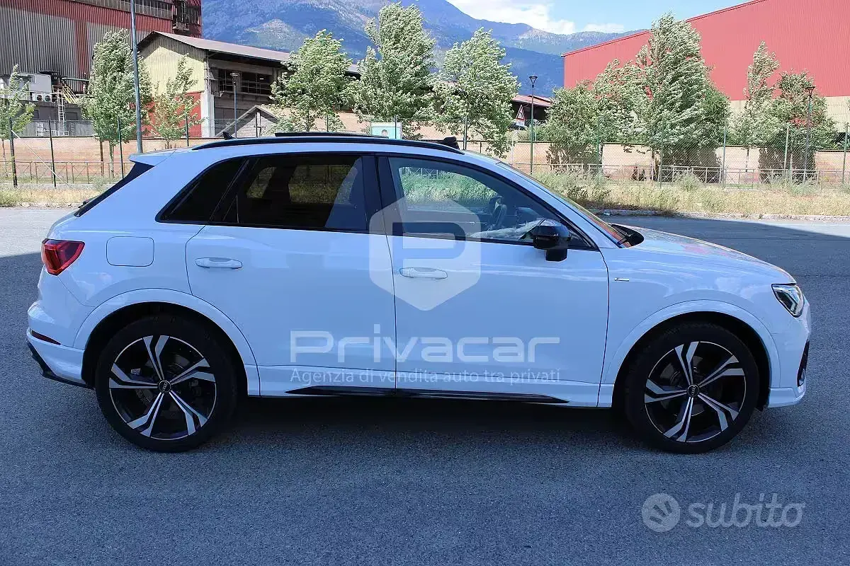 Usata Audi Q3 S-Line 200 CV (147 kW) 2022 Bianco SUV