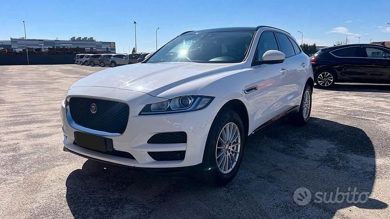 Usata Jaguar F-Pace R-Sport 163 CV (119 kW) 2018 Bianco SUV