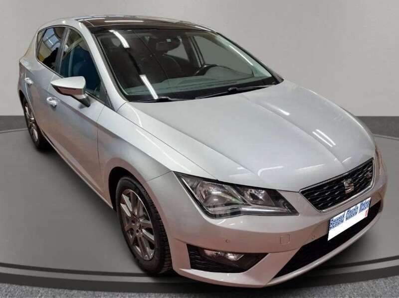 Usata Seat Leon FR 125 CV (91 kW) 2016 Argento Berlina