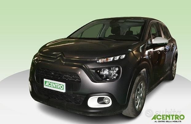 Grigio Usata 2024 Citroën C3 PureTech Monovolume | 13.900 € (Buon prezzo) - Immagine 1/3