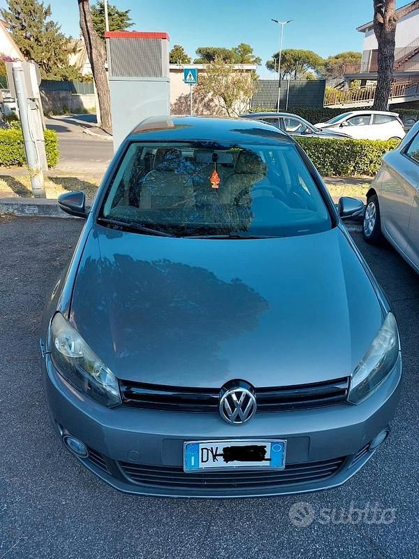 Usata VW Golf VI 102 CV (75 kW) 2009 Grigio Utilitaria