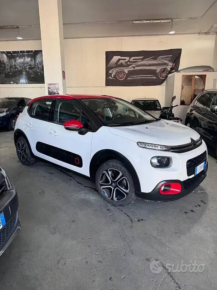 Usata Citroën C3 82 CV (60 kW) 2017 Bianco Berlina
