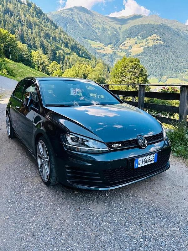 Usata VW Golf VII GTD 184 CV (135 kW) 2015 Grigio Berlina