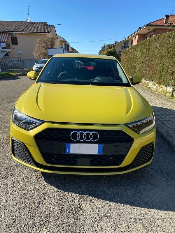 Usata Audi A1 Sportback Admired 116 CV (85 kW) 2020 Giallo Utilitaria