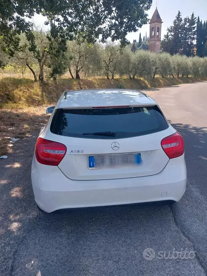 Usata Mercedes A180 2013 Bianco Berlina