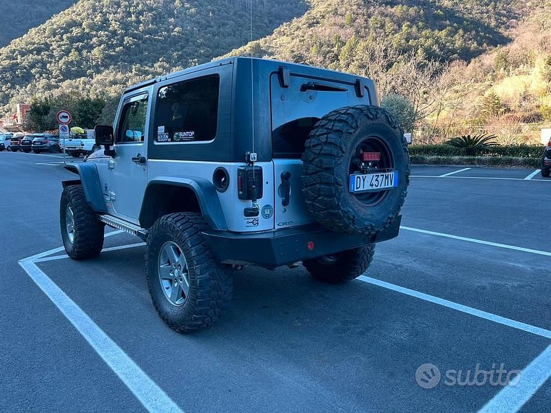 Usata Jeep Wrangler Rubicon 200 CV (147 kW) 2010 Grigio SUV