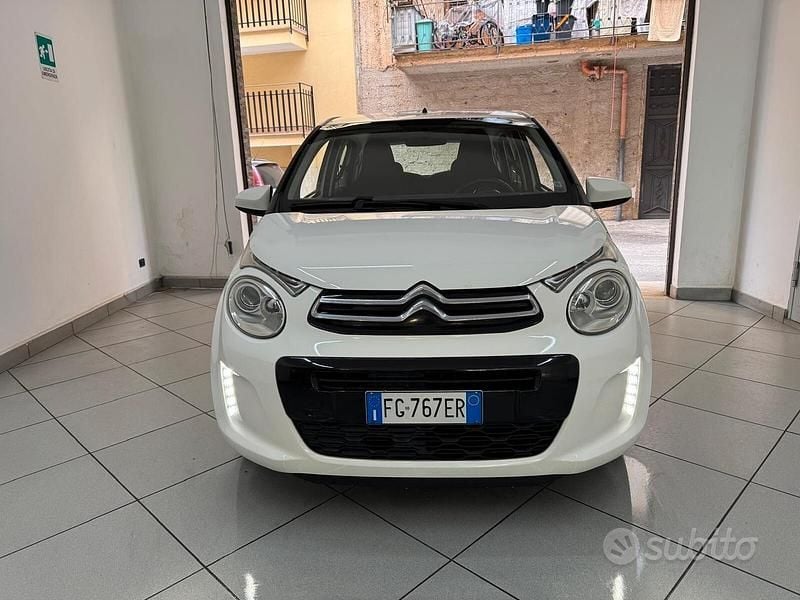 Usata Citroën C1 Shine 69 CV (50 kW) 2017 Bianco Utilitaria