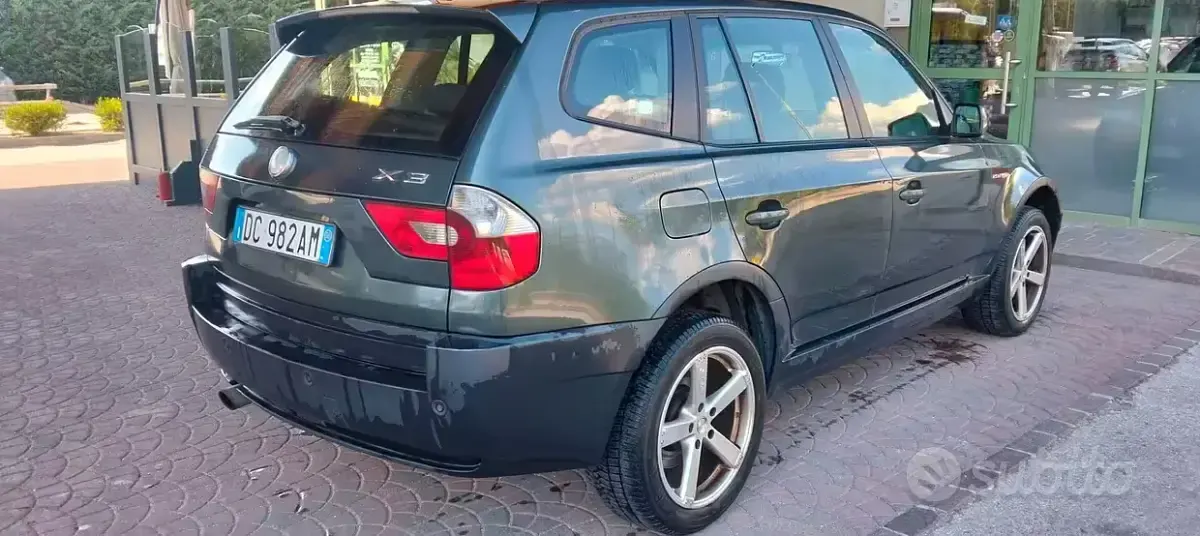 Usata BMW X3 150 CV (110 kW) 2006 Verde SUV