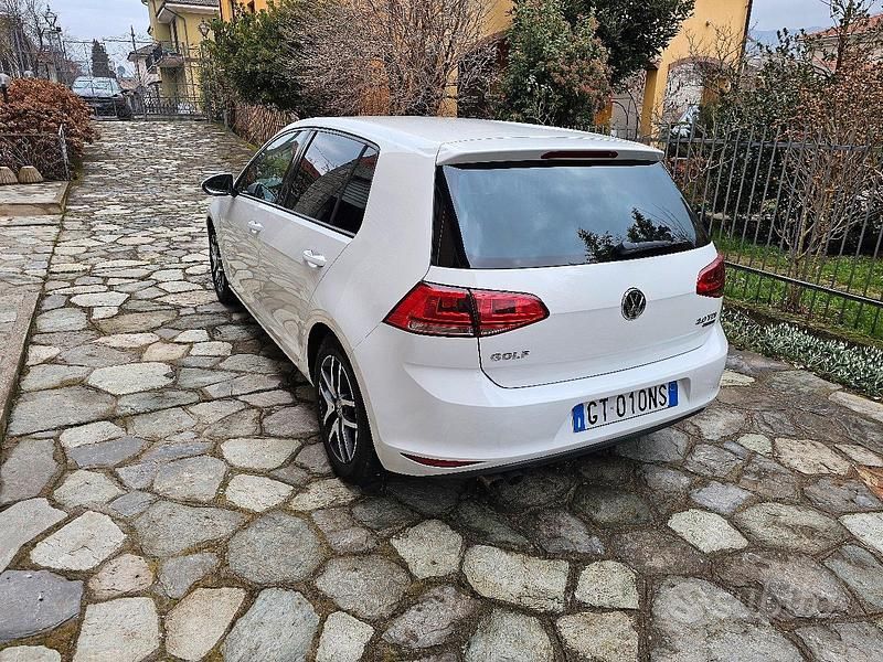 Usata VW Golf VII Highline 150 CV (110 kW) 2013 Bianco Berlina