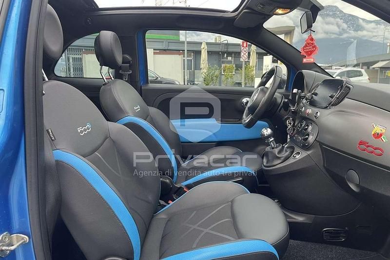 Usata Fiat 500C S 69 CV (50 kW) 2018 Blu Cabrio