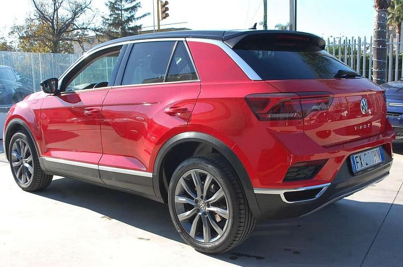Usata VW T-Roc Advance 150 CV (110 kW) 2019 Rosso SUV