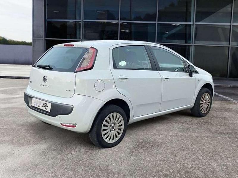 Usata Fiat Punto Evo Dynamic 77 CV (56 kW) 2009 Bianco Utilitaria