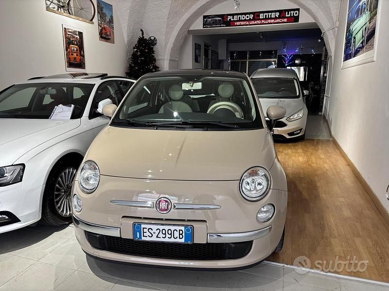 Usata Fiat 500 Lounge 69 CV (50 kW) 2013 Marrone Berlina