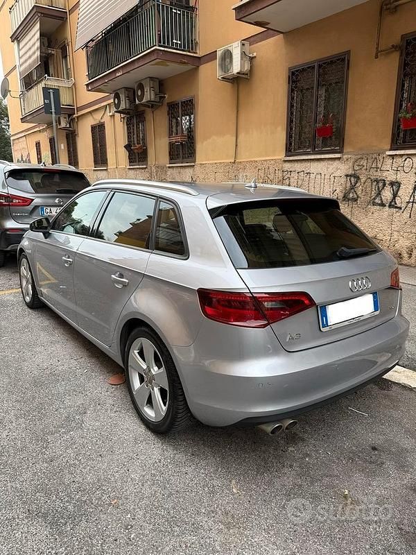 Usata Audi A3 Ambition 150 CV (110 kW) 2015 Grigio Berlina