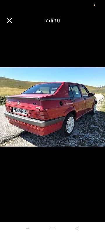 Usata Alfa Romeo 75 120 CV (88 kW) 1992 Berlina
