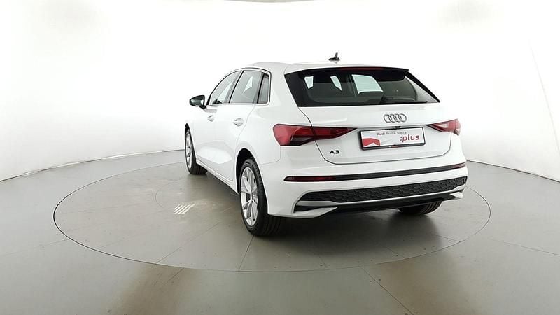 Nuova Audi A3 Advanced Plus 150 CV (110 kW) 2025 Bianco arkona Berlina
