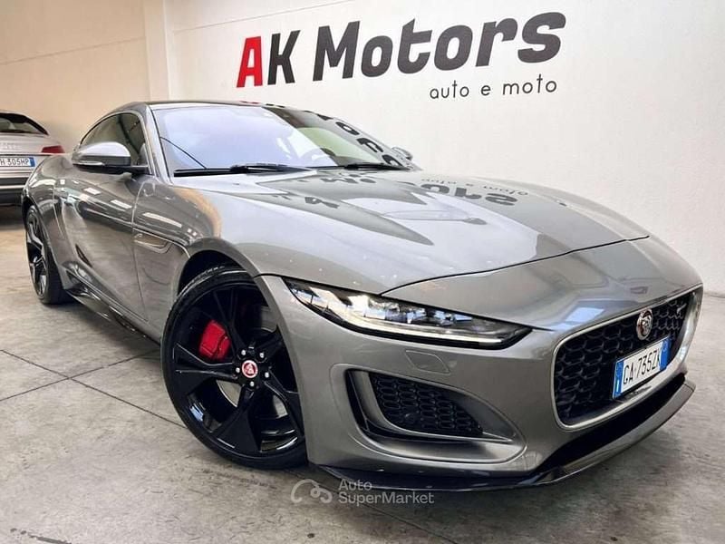 Grigio scuro Usata 2020 Jaguar F-Type R-Dynamic Coupé | 44.900 € (Buon prezzo) - Immagine 1/4